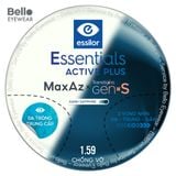  Đa Tròng Trung Cấp Đổi màu Essilor Essentials Active Plus Transitions Gen S Xanh Biển Sapphire 