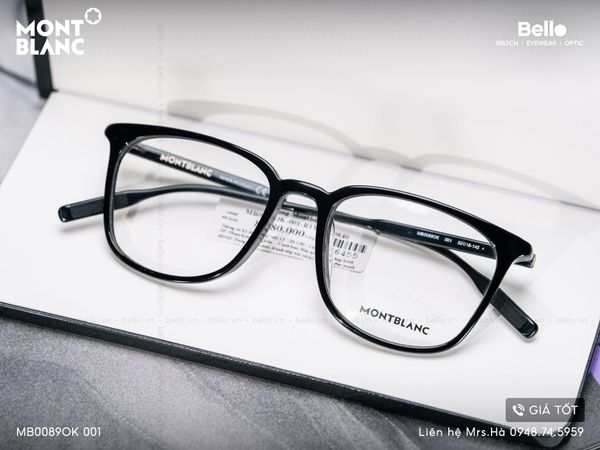  Gọng Kính Montblanc MB0089OK 001 chính hãng GIÁ TỐT LIÊN HỆ 0948.74.5959 (Mrs.Hà) 