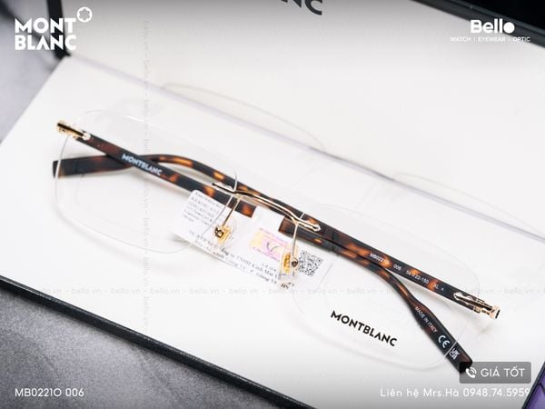  Gọng Kính Montblanc MB0221O 006 chính hãng GIÁ TỐT LIÊN HỆ 0948.74.5959 (Mrs.Hà) 
