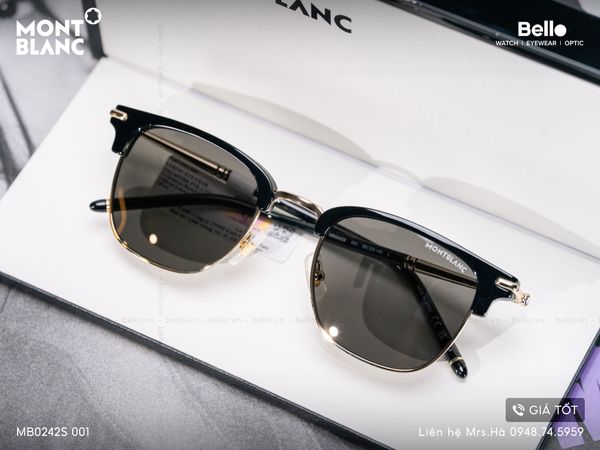  Kính Mát Montblanc MB0242S 001 chính hãng GIÁ TỐT LIÊN HỆ 0948.74.5959 (Mrs.Hà) 