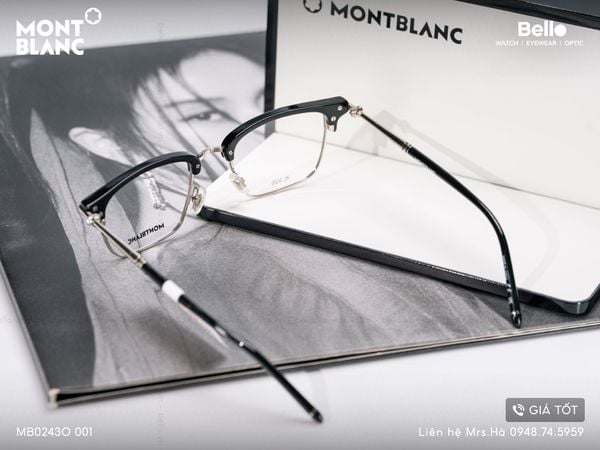  Gọng Kính Montblanc MB0243O 001 chính hãng GIÁ TỐT LIÊN HỆ 0948.74.5959 (Mrs.Hà) 
