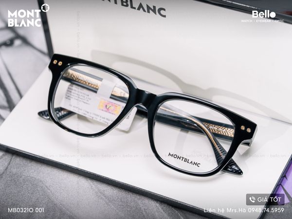  Gọng Kính Montblanc MB0321O 001 chính hãng GIÁ TỐT LIÊN HỆ 0948.74.5959 (Mrs.Hà) 