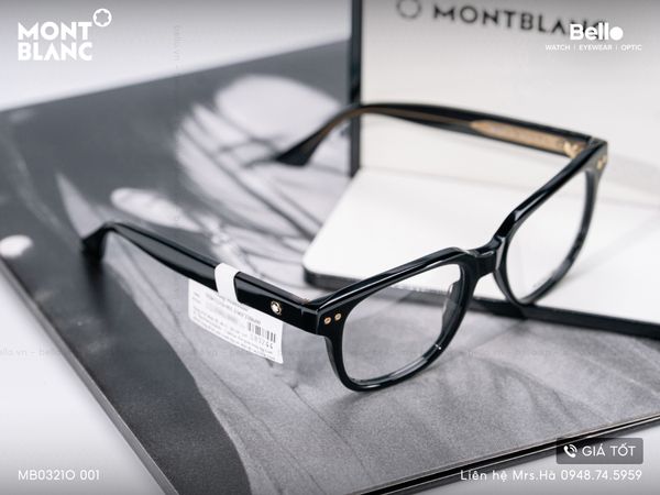  Gọng Kính Montblanc MB0321O 001 chính hãng GIÁ TỐT LIÊN HỆ 0948.74.5959 (Mrs.Hà) 
