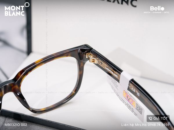  Gọng Kính Montblanc MB0321O 002 chính hãng GIÁ TỐT LIÊN HỆ 0948.74.5959 (Mrs.Hà) 