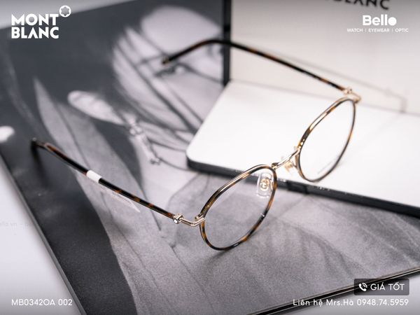  Gọng Kính Montblanc MB0342O 002, MB0342OA 002 chính hãng GIÁ TỐT LIÊN HỆ 0948.74.5959 (Mrs.Hà) 
