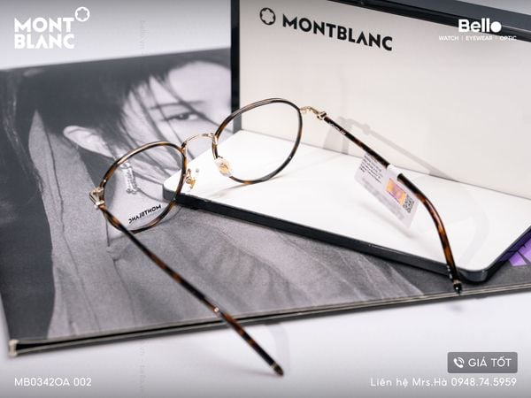  Gọng Kính Montblanc MB0342O 002, MB0342OA 002 chính hãng GIÁ TỐT LIÊN HỆ 0948.74.5959 (Mrs.Hà) 
