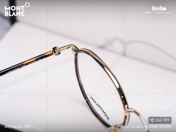  Gọng Kính Montblanc MB0342O 002, MB0342OA 002 chính hãng GIÁ TỐT LIÊN HỆ 0948.74.5959 (Mrs.Hà) 