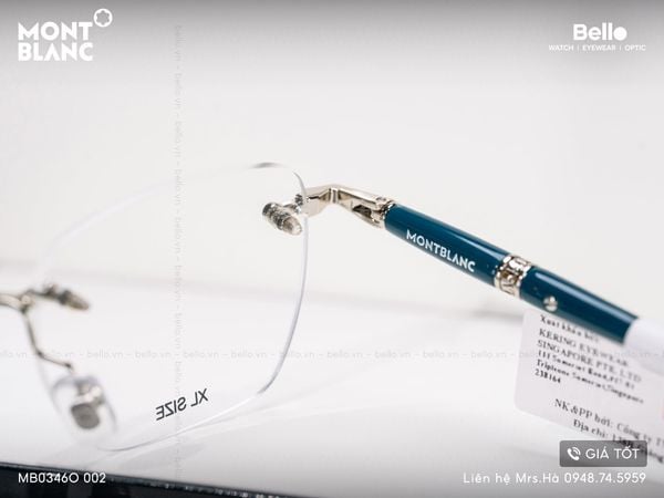  Gọng Kính Montblanc MB0346O 002 chính hãng GIÁ TỐT LIÊN HỆ 0948.74.5959 (Mrs.Hà) 