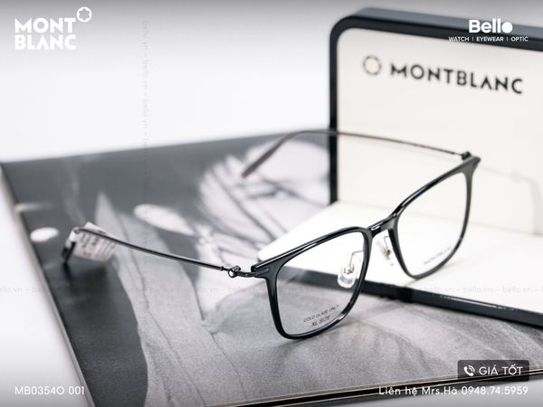  Gọng Kính Montblanc MB0354O 001 chính hãng GIÁ TỐT LIÊN HỆ 0948.74.5959 (Mrs.Hà) 