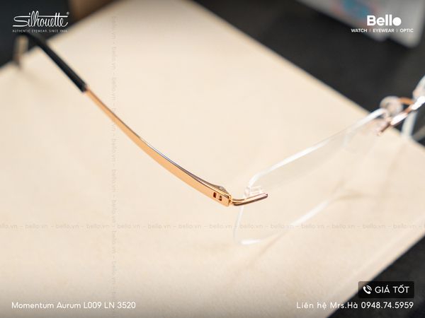  Silhouette Momentum Aurum L009 3520 chính hãng GIÁ TỐT LIÊN HỆ 0948.74.5959 (Mrs.Hà) 