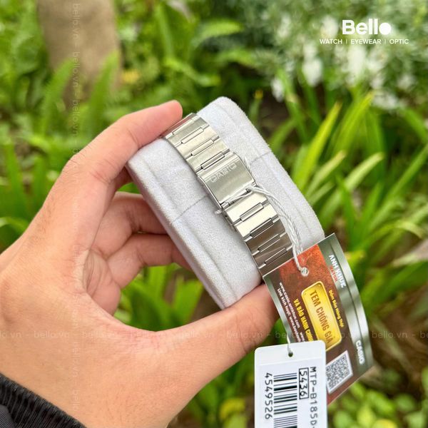  Casio MTP-B185D-1A - Uy tín từ 2009, Tem vàng chống giả, Bảo hành 1 năm, Pin miễn phí trọn đời 