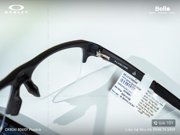  Gọng Kính Oakley Plazlink OX8061 806101 chính hãng GIÁ TỐT LIÊN HỆ 0948.74.5959 (Mrs.Hà) 