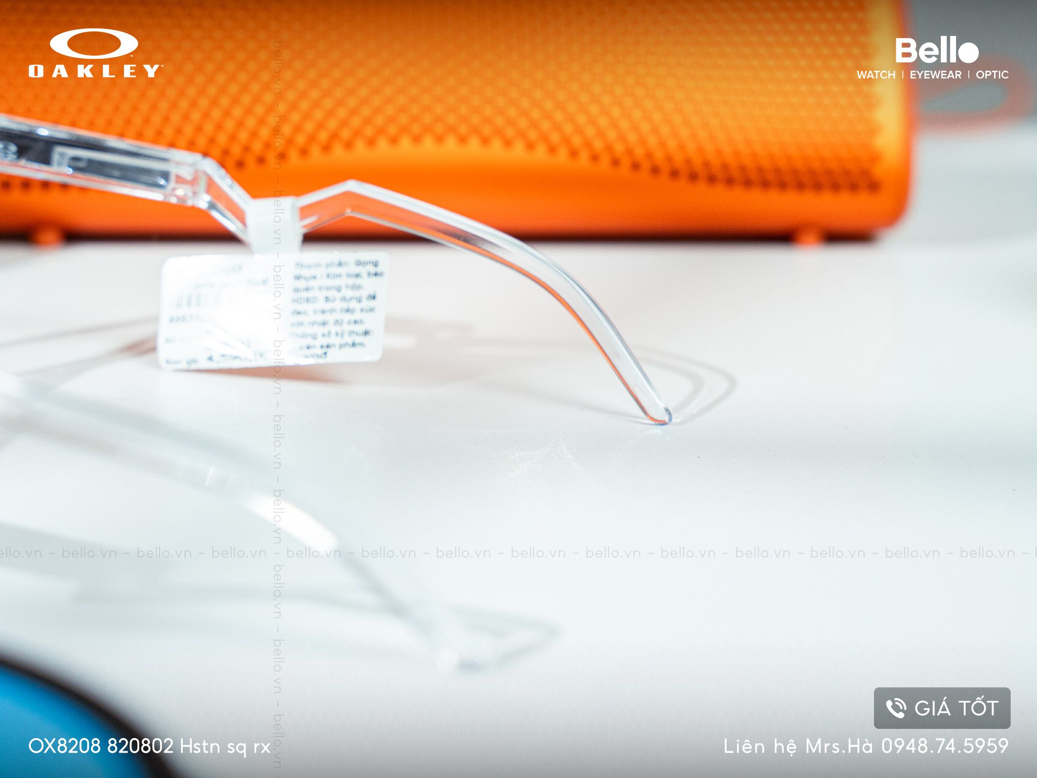  Gọng Kính Oakley Hstn sq rx OX8208 820802 chính hãng GIÁ TỐT LIÊN HỆ 0948.74.5959 (Mrs.Hà) 