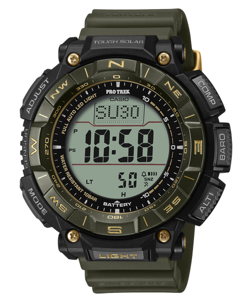  [LIMITED] Casio Pro Trek PRG-340ANS-3 - Uy tín từ 2009, Tem vàng chống giả, Bảo hành 1 năm, Pin miễn phí trọn đời 