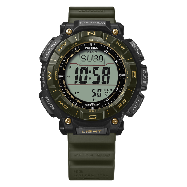  [LIMITED] Casio Pro Trek PRG-340ANS-3 - Uy tín từ 2009, Tem vàng chống giả, Bảo hành 1 năm, Pin miễn phí trọn đời 