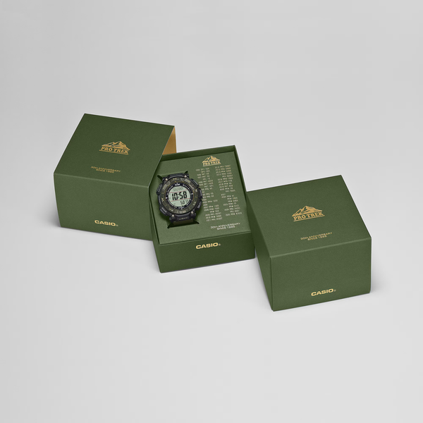  [LIMITED] Casio Pro Trek PRG-340ANS-3 - Uy tín từ 2009, Tem vàng chống giả, Bảo hành 1 năm, Pin miễn phí trọn đời 