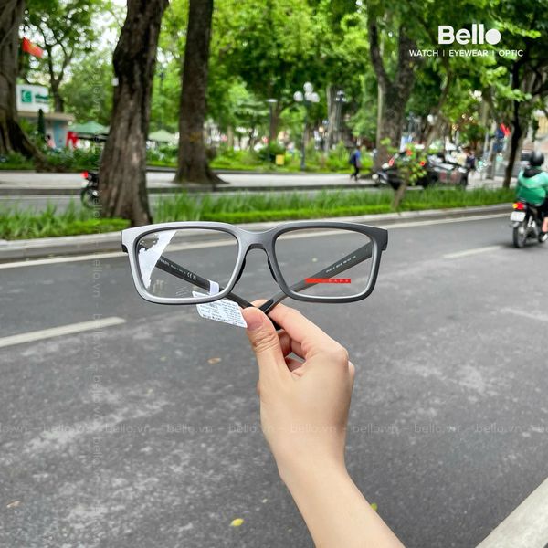  Gọng Kính Prada Linea Rossa PS 02SVF 16X1O1 chính hãng GIÁ TỐT LIÊN HỆ 0948.74.5959 (Mrs.Hà) 