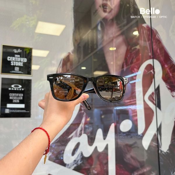 Kính Mát Ray-Ban Wayfarer RB2140F 129433 chính hãng GIÁ TỐT LIÊN HỆ 0948.74.5959 (Mrs.Hà) | RB2140F 1294/33 