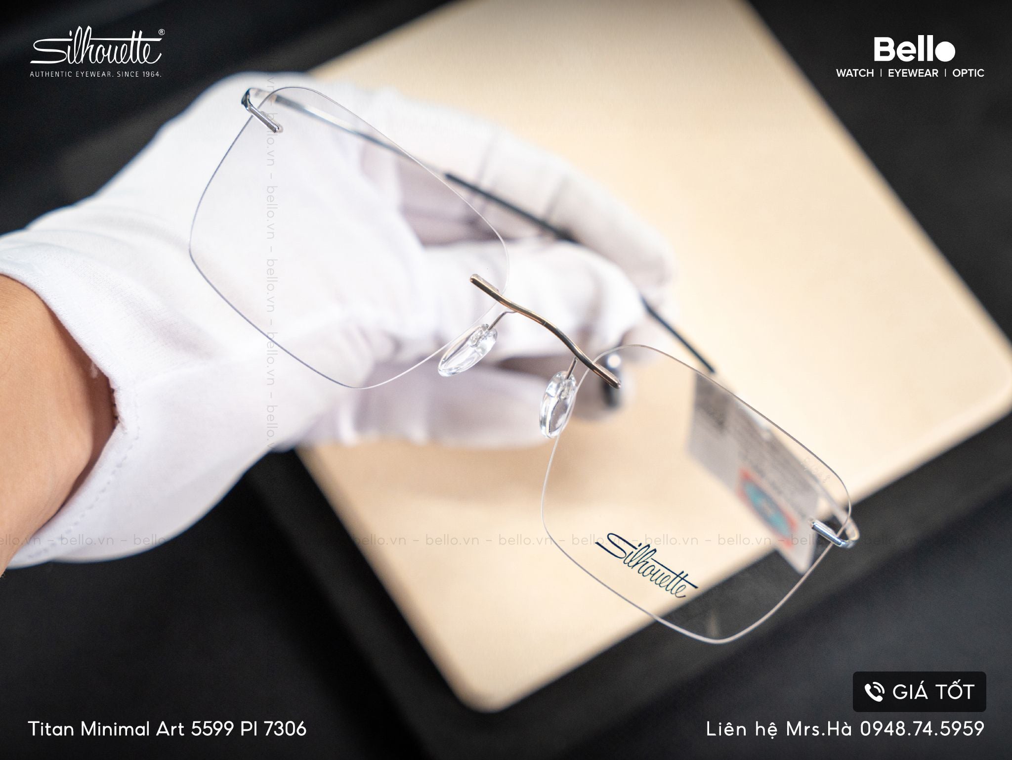  Silhouette Titan Minimal Art 5599 7306 chính hãng GIÁ TỐT LIÊN HỆ 0948.74.5959 (Mrs.Hà) 