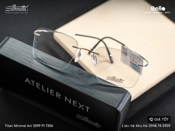  Silhouette Titan Minimal Art 5599 7306 chính hãng GIÁ TỐT LIÊN HỆ 0948.74.5959 (Mrs.Hà) 