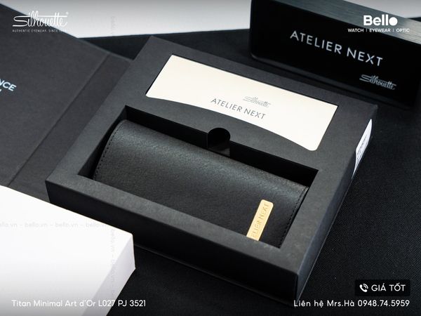  [LIMITED] Silhouette Titan Minimal Art  d'Or L027 PJ 3521 Mã Đáo Thành Công - Bính Ngọ 2026 - chính hãng GIÁ TỐT LIÊN HỆ 0948.74.5959 (Mrs.Hà) 