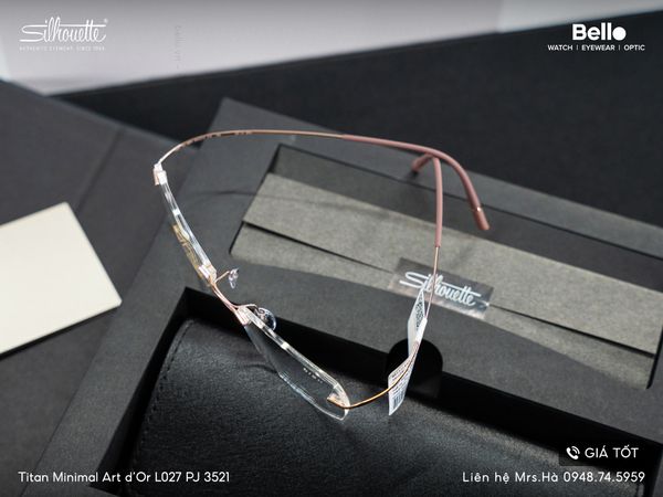  [LIMITED] Silhouette Titan Minimal Art  d'Or L027 PJ 3521 Mã Đáo Thành Công - Bính Ngọ 2026 - chính hãng GIÁ TỐT LIÊN HỆ 0948.74.5959 (Mrs.Hà) 