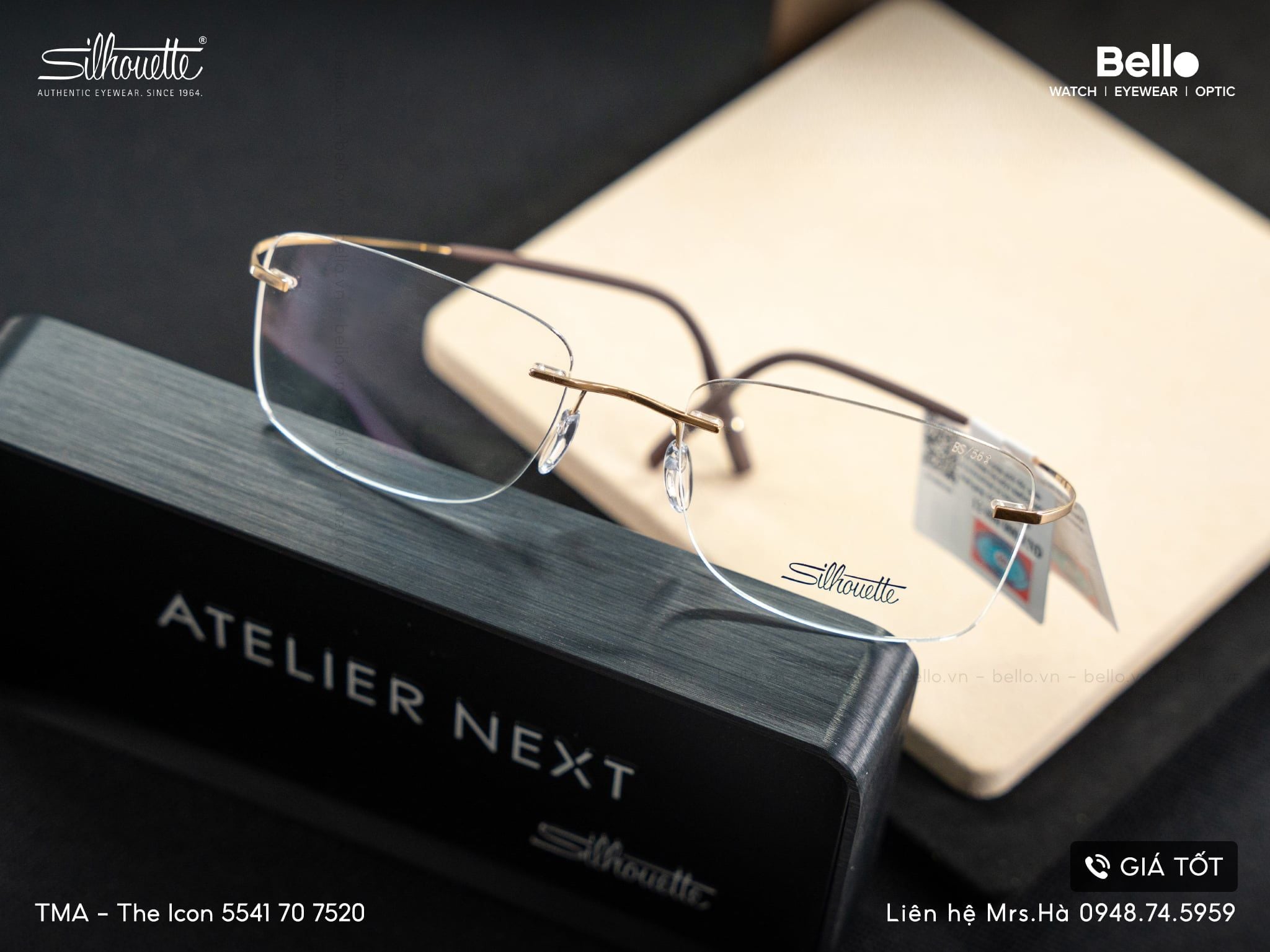  Silhouette TMA - The Icon 5541 7520 chính hãng GIÁ TỐT LIÊN HỆ 0948.74.5959 (Mrs.Hà) 