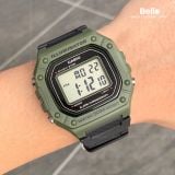  Casio W-218H-3AVDF - Uy tín từ 2009, Tem vàng chống giả, Bảo hành 1 năm, Pin miễn phí trọn đời 