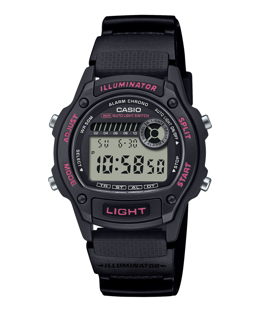  Casio W-220H-1A2 - Uy tín từ 2009, Tem vàng chống giả, Bảo hành 1 năm, Pin miễn phí trọn đời 