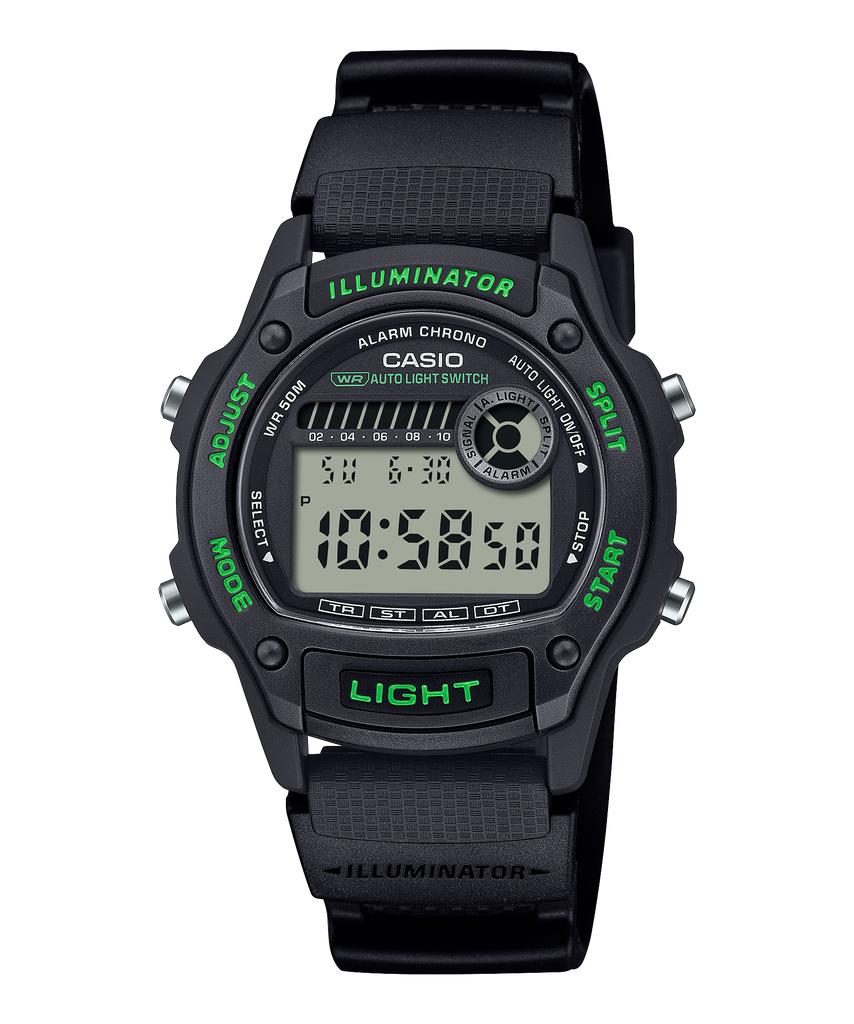  Casio W-220H-1A3 - Uy tín từ 2009, Tem vàng chống giả, Bảo hành 1 năm, Pin miễn phí trọn đời 