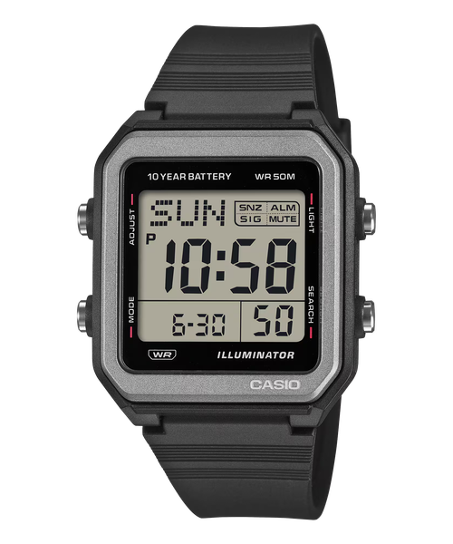  Casio W-221H-1A - Uy tín từ 2009, Tem vàng chống giả, Bảo hành 1 năm, Pin miễn phí trọn đời 