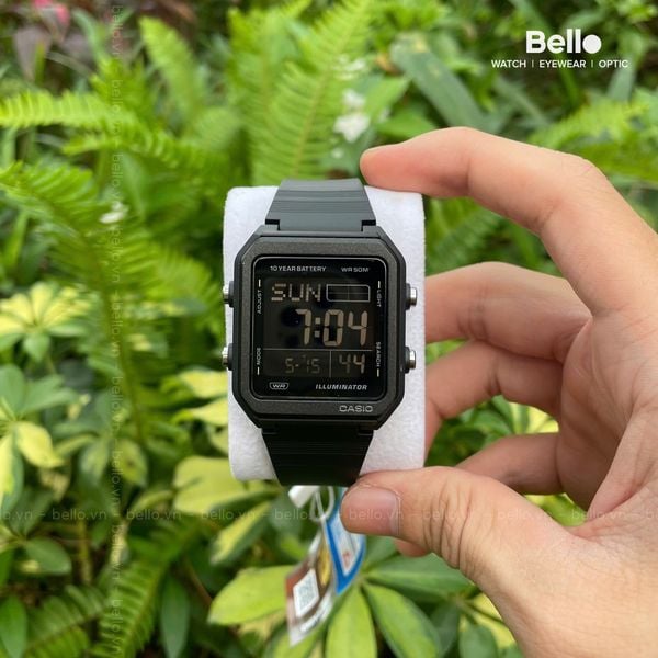  Casio W-221H-1B - Uy tín từ 2009, Tem vàng chống giả, Bảo hành 1 năm, Pin miễn phí trọn đời 