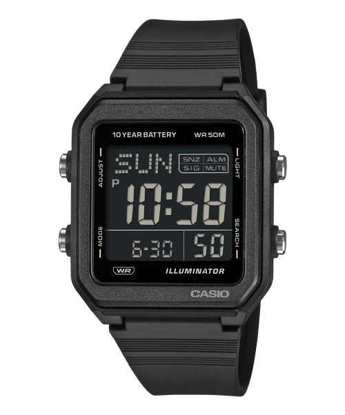  Casio W-221H-1B - Uy tín từ 2009, Tem vàng chống giả, Bảo hành 1 năm, Pin miễn phí trọn đời 
