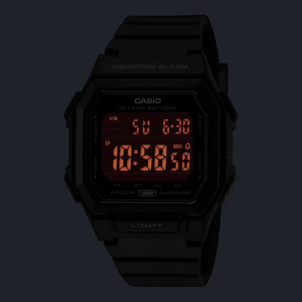  Casio W-738H-1BV - Uy tín từ 2009, Tem vàng chống giả, Bảo hành 1 năm, Pin miễn phí trọn đời 