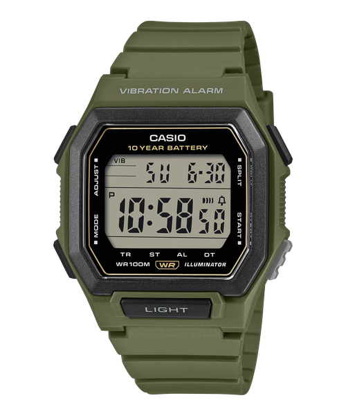  Casio W-738H-3AV - Uy tín từ 2009, Tem vàng chống giả, Bảo hành 1 năm, Pin miễn phí trọn đời 