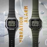  Casio W-738H-3AV - Uy tín từ 2009, Tem vàng chống giả, Bảo hành 1 năm, Pin miễn phí trọn đời 