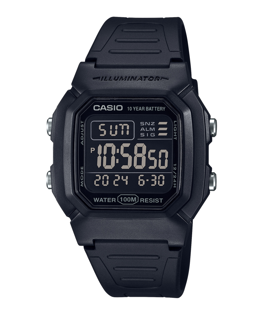  Casio W-800H-1BV - Uy tín từ 2009, Tem vàng chống giả, Bảo hành 1 năm, Pin miễn phí trọn đời 