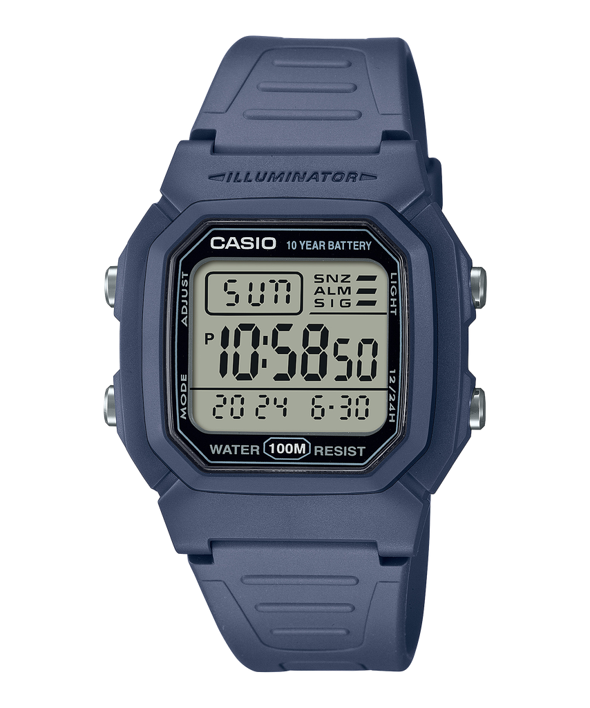  Casio W-800H-2AV - Uy tín từ 2009, Tem vàng chống giả, Bảo hành 1 năm, Pin miễn phí trọn đời 