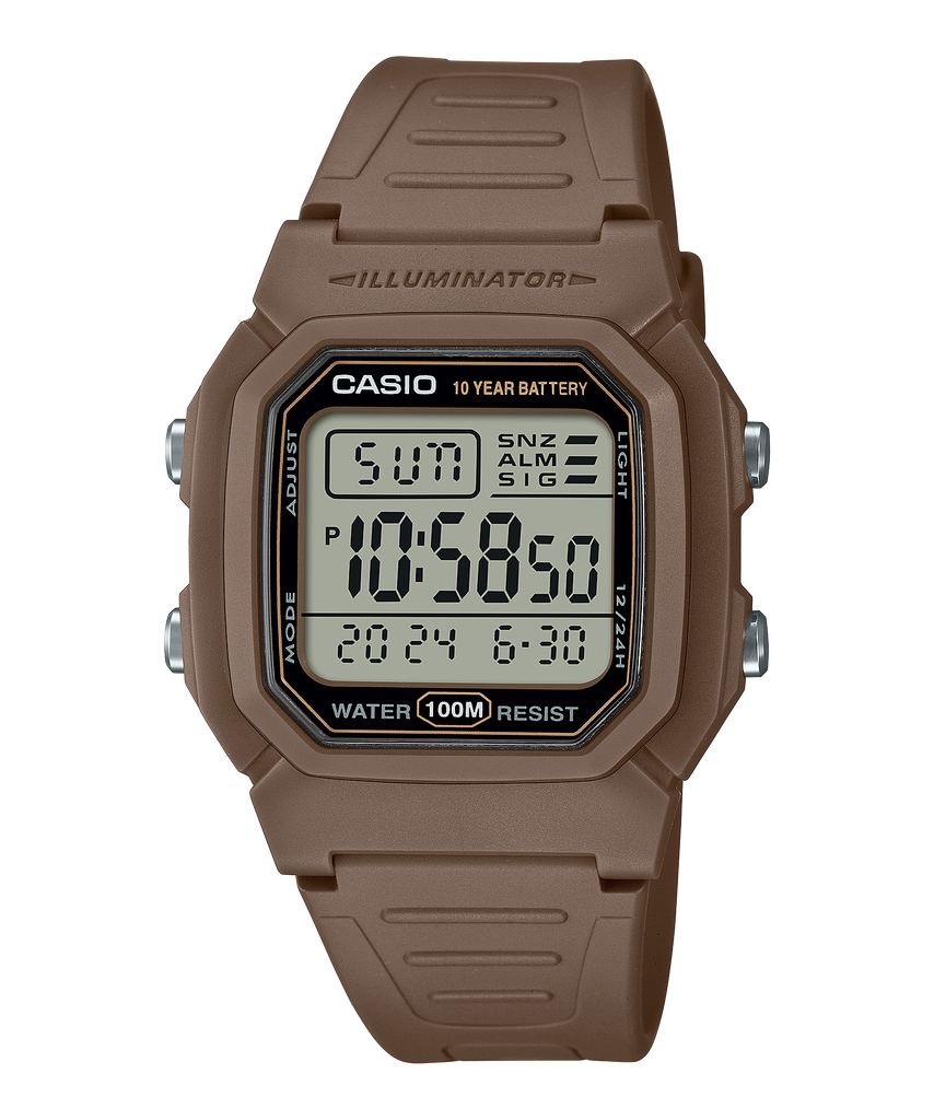  Casio W-800H-5AV - Uy tín từ 2009, Tem vàng chống giả, Bảo hành 1 năm, Pin miễn phí trọn đời 