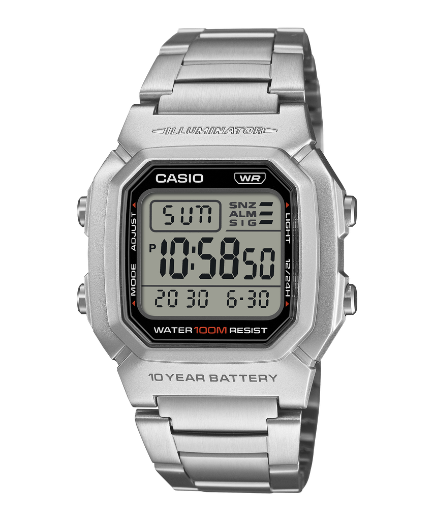  Casio W-800HD-1AV - Uy tín từ 2009, Tem vàng chống giả, Bảo hành 1 năm, Pin miễn phí trọn đời 