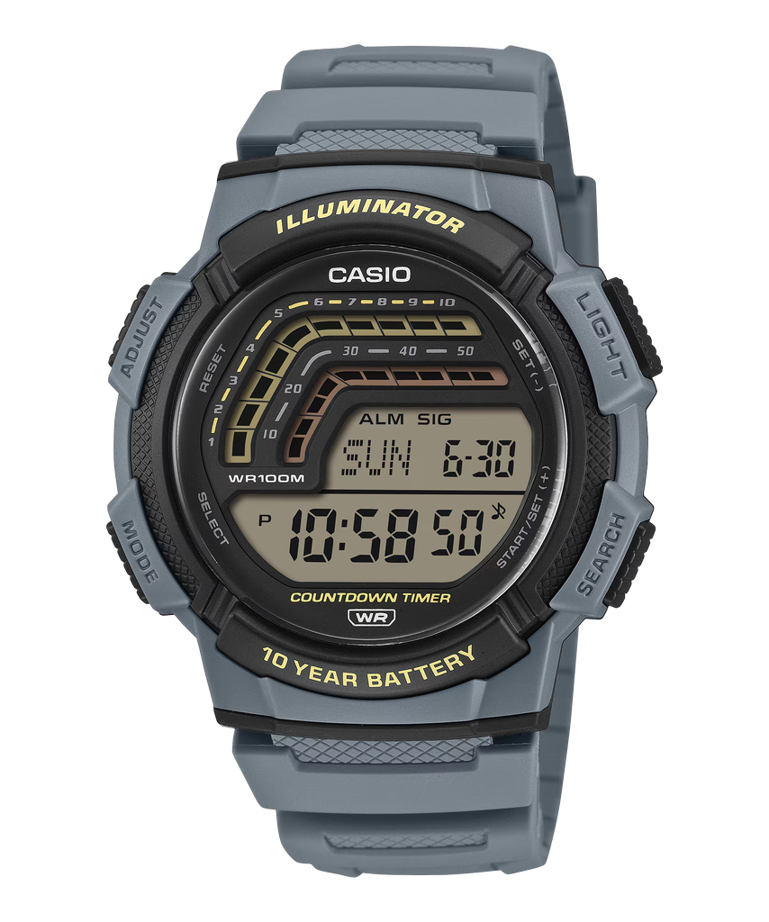  Casio WS-1800-2AV - Uy tín từ 2009, Tem vàng chống giả, Bảo hành 1 năm, Pin miễn phí trọn đời 