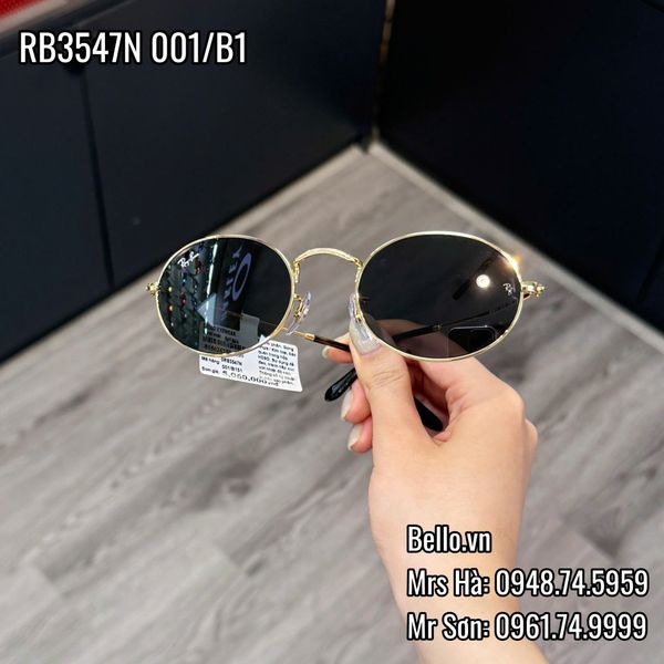  Kính Mát Ray-Ban RB3547N 001B1 chính hãng GIÁ TỐT LIÊN HỆ 0948.74.5959 (Mrs.Hà) | RB3547N 001/B1 