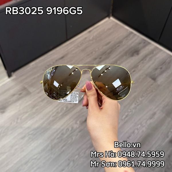 Kính Mát Ray-Ban RB3025 9196G5 chính hãng GIÁ TỐT LIÊN HỆ 0948.74.5959 (Mrs.Hà) | RB3025 9196/G5 
