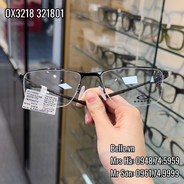  Gọng Kính Oakley OX3218 321801 chính hãng GIÁ TỐT LIÊN HỆ 0948.74.5959 (Mrs.Hà) 