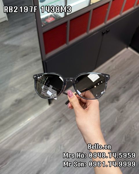  Kính Mát Ray-ban RB2197F 1438M3 chính hãng GIÁ TỐT LIÊN HỆ 0948.74.5959 (Mrs.Hà) | RB2197F 1438/M3 