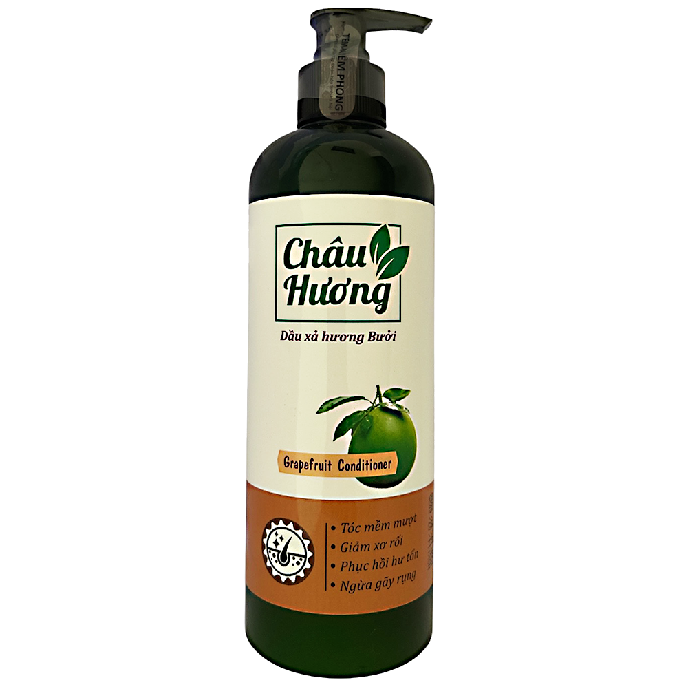 Dầu xả dược liệu chiết xuất thiên nhiên CHÂU HƯƠNG 500ml - Tinh dầu Bưởi