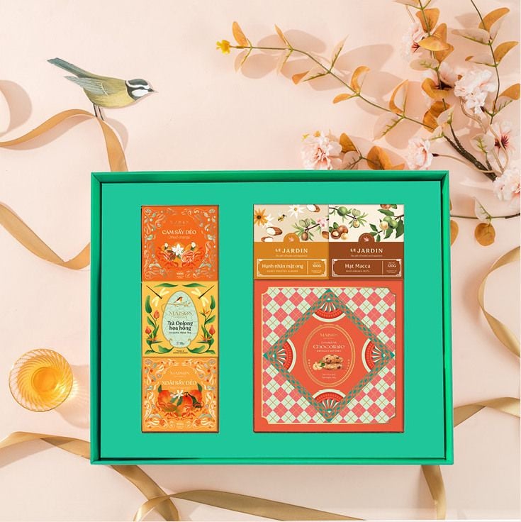 Hộp Quà Ngựa Vàng Đưa Lộc 1