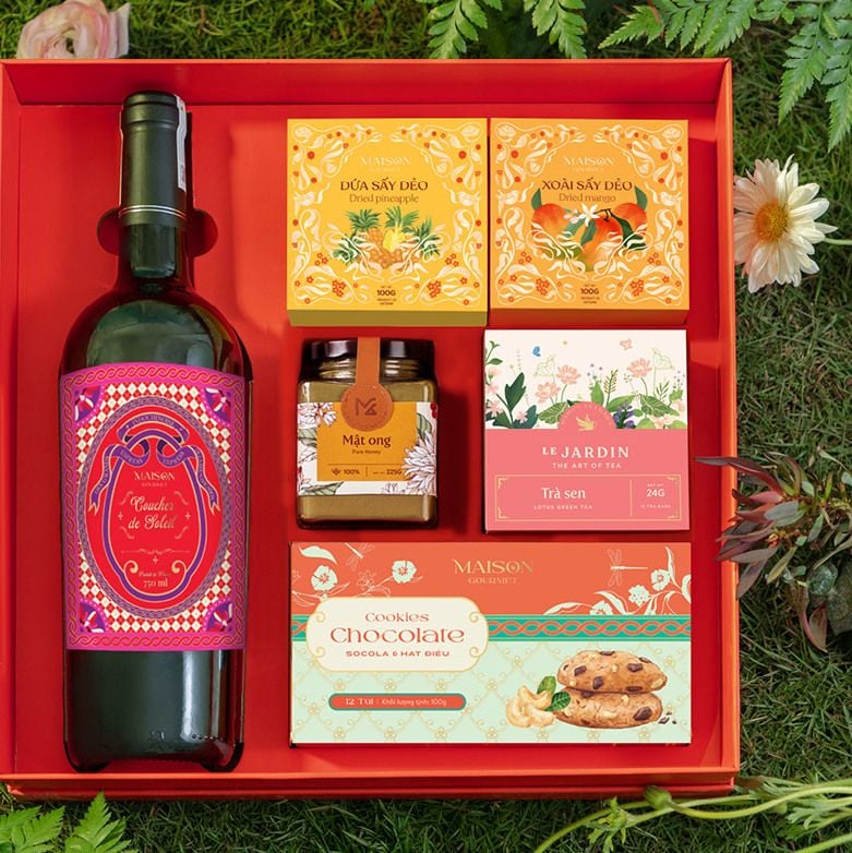 Hộp Quà Tết Sắc Xuân 4