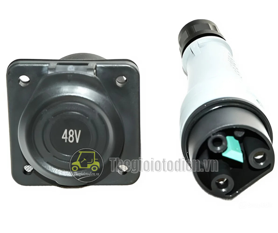 Bộ cắm sạc xe điện 48V