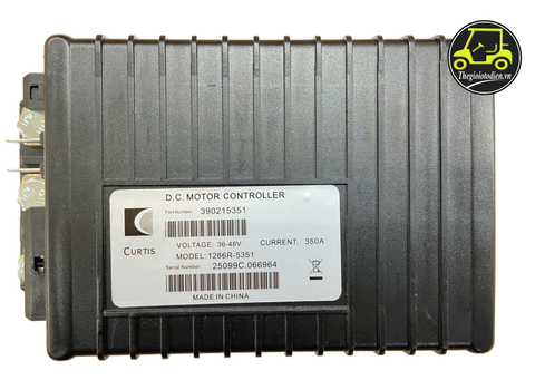  Hộp điều khiển xe điện curtis 1266R-5351 48V 350A 